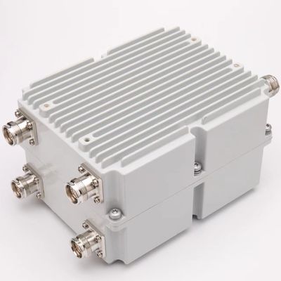 Combinatore a bassa frequenza a doppia banda 617-2690MHz 3300-3800MHz 4.3-10-F DIN-F Rosso IP65 interno/esterno