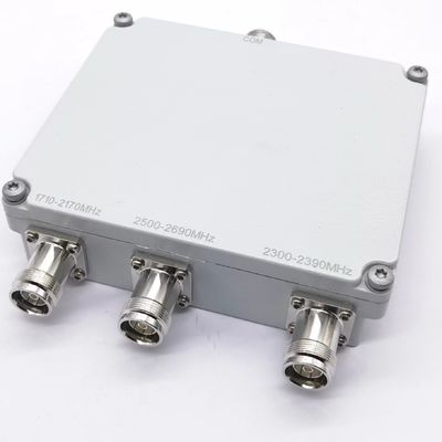 Combinatore Penta-Band Low Pim 698-3800MHz 4.3-10-F DIN-F in Personalizzato con HL-xxxxxx