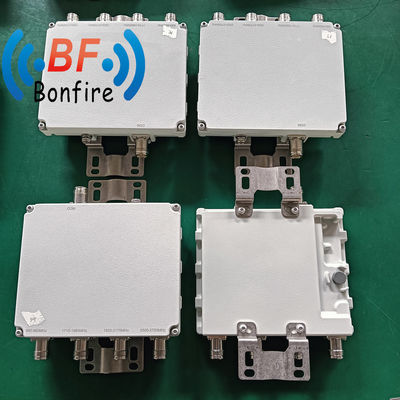 Combinatore 5g 698-3800MHz RF a banda larga Quadplexer Pim basso per Ibs Bts Das RF Multiplexer