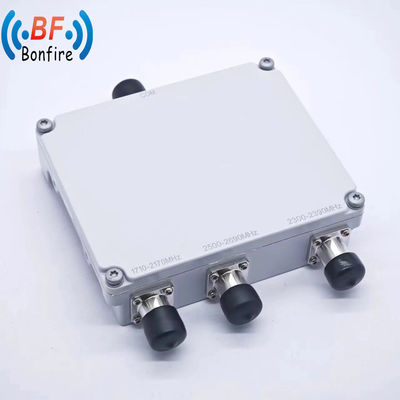 VHF UHF Diplexer 1710-2170MHz 2300-2690MHz RF Low Pim Duplexer Dual-Band Combiner N Tipo femminile