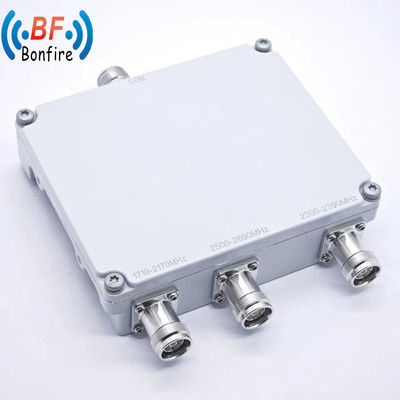 1710-2170MHz 2300-2690MHz VHF UHF Band RF Duplexer Diplexer con SMB Interfaccia femminile