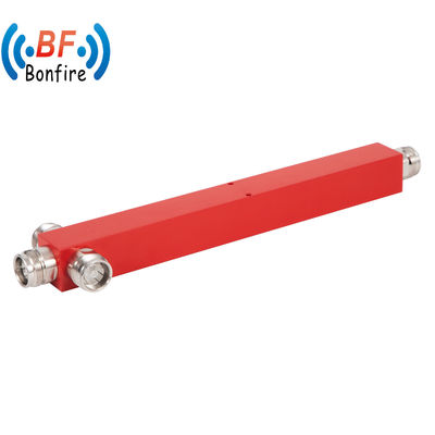 Ultra Wideband 3 Way Low Pim Reactive High Power Splitter 350-3800MHz 4,3-10 F Nero