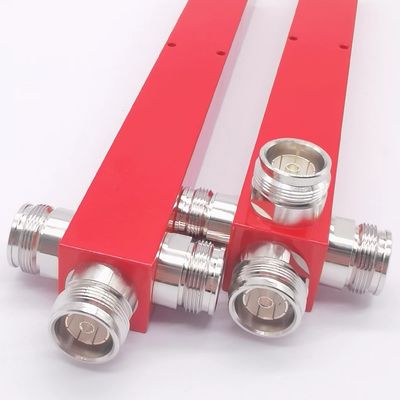 OEM/ODM Splitter ad alta potenza reattivo a banda ultra larga a 4 vie a basso pim 617-4000 MHz 4,3-10 F