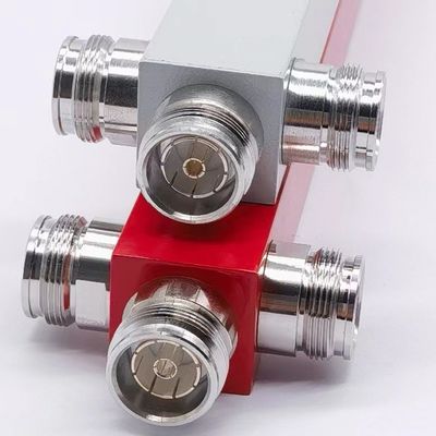 GFQ-0740-X7701 Splitter ad alta potenza reattivo a basso pim a banda ultra larga 2/3/4 vie 698-4000 MHz 4,3-10 F
