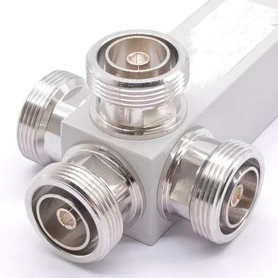Ultra Wideband 2/3/4 Way Low Pim Reactive High Power Splitter con interfaccia DIN-F