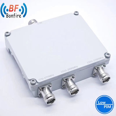 Duplexer a banda UHF per copertura di rete 1710-2170MHz 2300-2690MHz