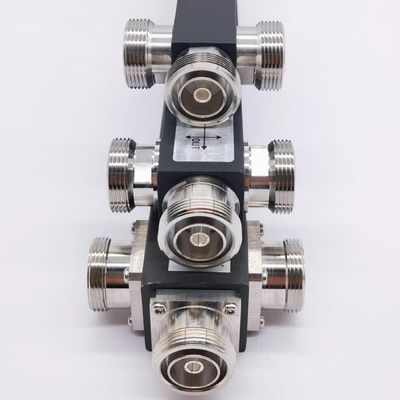 617-4000MHz DIN F 2/3/4 Way Low Pim Reactive High Power Splitter Das per esterni IP65