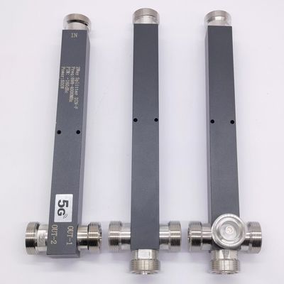 GFQ-0738-X3301 698-3800MHz DIN F 2/3/4 Way Low Pim Reactive Power Splitter per Das