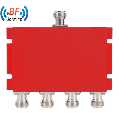 136-174MHz 3 Way Red RF Micro Strip Power Divider UHF VHF Divider con capacità interna