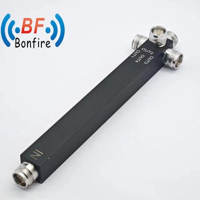 IP65 interno/esterno 698-3800MHz 4 Way Cavity Power Splitter con connettore femminile 4.3-10