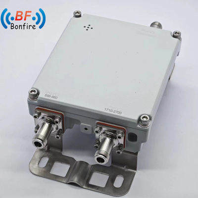 1710-2170MHz 2300-2700MHz Triplexer con Low Pim -160dbc RF Diplexer e connettore 4.3-10-F