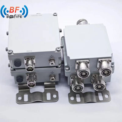 4.3-10f DIN-F N-F Combinatore di diplessore triplessore RF diretto per parti di telecomunicazione IP65 interne/esterne