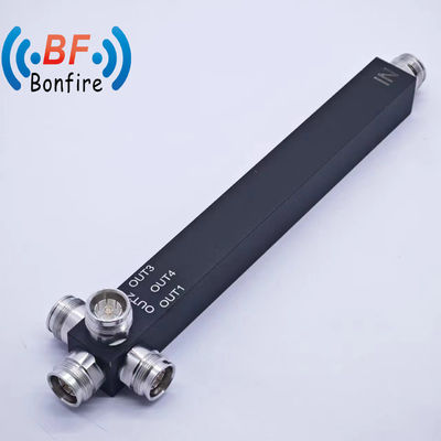4.3-10 Femminile Reattivo Quadri-Way Power Splitter per Interfaccia N-F/DIN-F entro 698-3800MHz