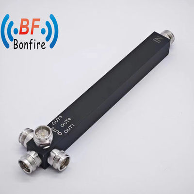 Produzione OEM/ODM 698-3800MHz 4.3-10 Femminile Reattivo 4 Way RF Low Pim Power Splitter