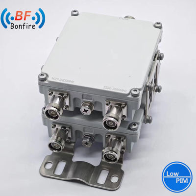 Combinatore di diplesso RF a bassa Pim 200W per capacità complessiva Ibs/Das