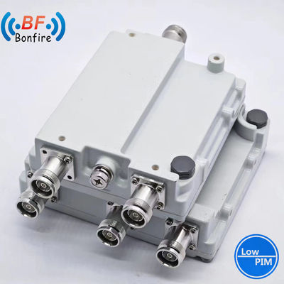 2300-2400 2500-2700MHz Low Pim -150dbc Triplexer RF Diplexer RF Twin Diplexer RF Dual Band Combiner con connettore 4.3-10-F