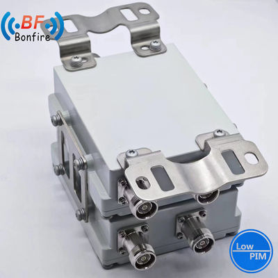 Triplexer 1710-1880 1920-2170 2300-2400 2500-2700MHz con N connettore femminile Bts Grigio