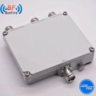 4.3-10f DIN-F IP67 Low Pim -150dbc Triplexer RF Duplexer Dual Band Combiner per applicazioni