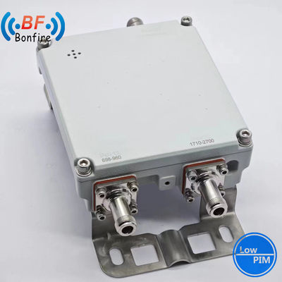 Low Pim -160dbc 1920-2170 2300-2400 2500-2700MHz RF Diplexer per Bts Telecom Parte
