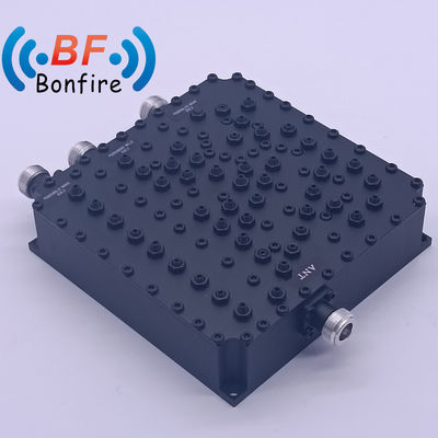 HLQ-XXXXX Tri-Band Combiner 1710-1880 1920-2170 3300-3700MHz con 4.3-10-F DIN-F N-F