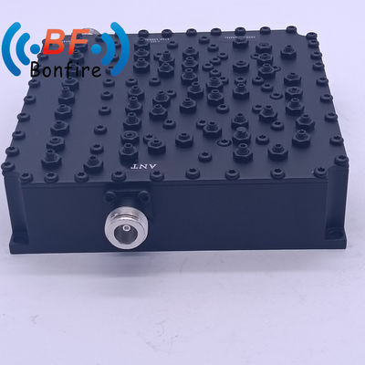 HLQ-XXXXX Tri-Band Combiner 1710-1880 1920-2170 3300-3700MHz con 4.3-10-F DIN-F N-F