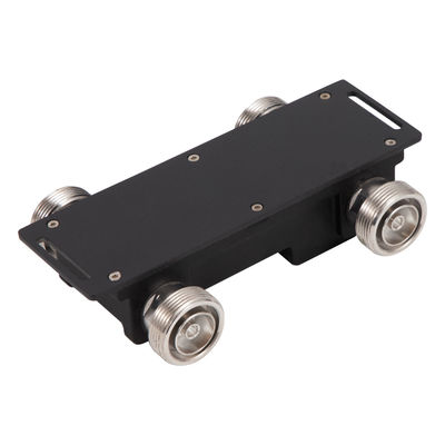 Accoppiatore ibrido 2 in 2 su 698-4000MHz DIN-F per la combinazione di segnali a larga gamma di frequenza