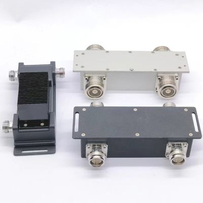 Accoppiatore ibrido 2 in 2 su 698-4000MHz DIN-F per la combinazione di segnali a larga gamma di frequenza