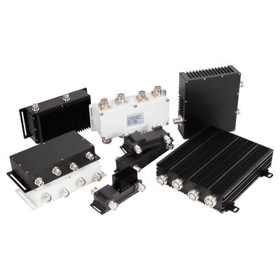 Interfaccia N-F personalizzata Combinatore ibrido ibrido accoppiatore 2 in 2 da 698-4000MHz Grigio
