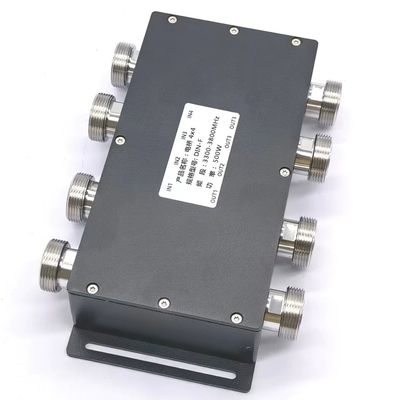 Pacco Peso lordo 2.000 kg Combinatore ibrido Accoppiatore ibrido 4 in 4 da 617-3800MHz DIN-F