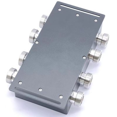 Combinatore ibrido accoppiatore ibrido 4 in 4 da 698-3800MHz DIN-F con interfaccia DIN-F