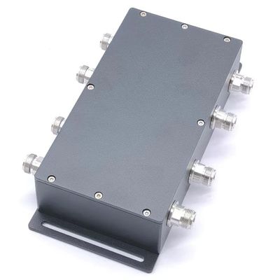 4 in 4 Hybrid Combiner Hybrid Coupler 698-4000MHz N-F 2.000kg Peso lordo del pacchetto