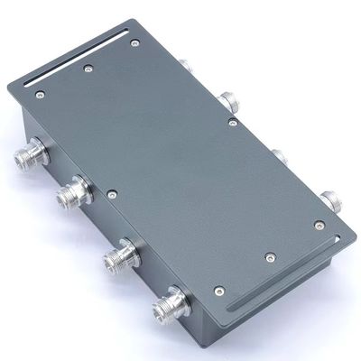4 in 4 Hybrid Combiner Hybrid Coupler 698-4000MHz N-F 2.000kg Peso lordo del pacchetto