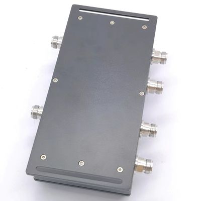 125dbc NF RF Passive Hybrid Coupler RF Hybrid Combiner 4 in 2 da 698-3800MHz N-F