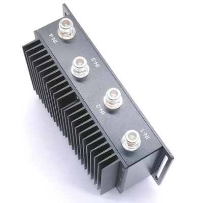 125dbc NF RF Passive Hybrid Coupler RF Hybrid Combiner 4 in 2 da 698-3800MHz N-F