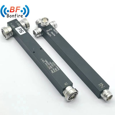 0.510kg Pacchetto N femmina 698-3800MHz Power Splitter Pim-160dbc IP67 per telecomunicazioni
