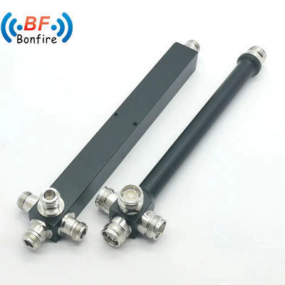 50W Direttamente 698-3800MHz 2 Way Power Splitter N Connector femminile IP60 per Ibs Bts e Das