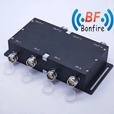 698-3800MHz Low Pim 2X2 Hybrid Coupler 4.3-10 Combiner ibrido femminile per banda larga