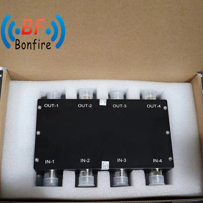 Combinatore RF 698-3800MHz Larghezza di banda 4 in 4 fuori 3dB Accoppiatore ibrido N Femminile per prestazioni