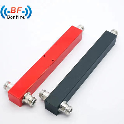 698-3800MHz DIN Tipo connettore femminile Tipo -160dbc Pim3 2 Way Cavity Tipo Splitter di potenza RF per sistemi di telecomunicazione