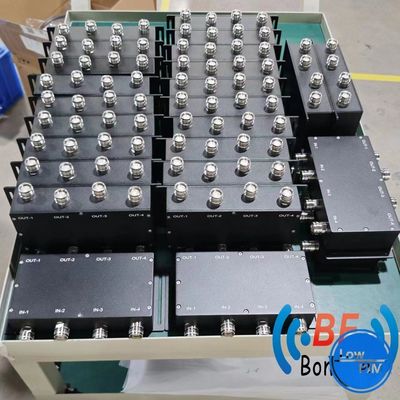 4.3-10 Femminile -160dbc 300W 4 in 4 fuori Combinatore ibrido per in-Building Das 698-3800MHz