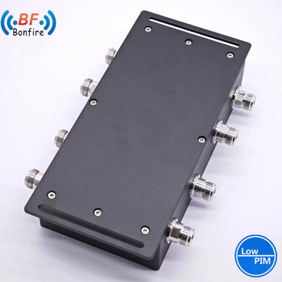 Accoppiatore ibrido a basso Pim 7/16DIN Femminile Tipo UHF RF Combinatore ibrido 698-4000MHz 3dB RF 2X1