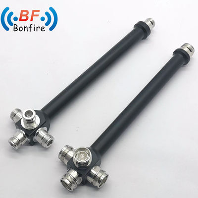 Splitter di potenza a 3 vie personalizzato da 350-3800MHz con connettore 4.3/10 GFQ-XXXXXX in grigio