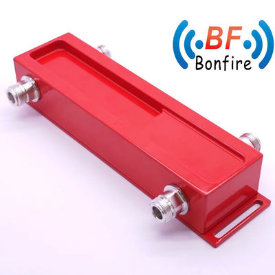 160dbc 500W N Tipo 698-3800MHz 2X2 Accoppiatore ibrido a colore rosso interno per progetti Ibs/Das