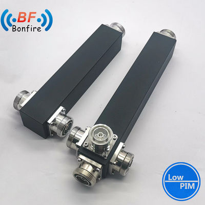 Dividitore di potenza RF reattivo rotondo a due vie/splitter di potenza GFQ-XXXXXX 698-3800MHz Nero