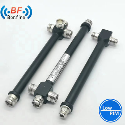 Combinatore di potenza RF a due vie con interfaccia N-F/4.3-10-F/DIN-F e gamma 698-3800MHz