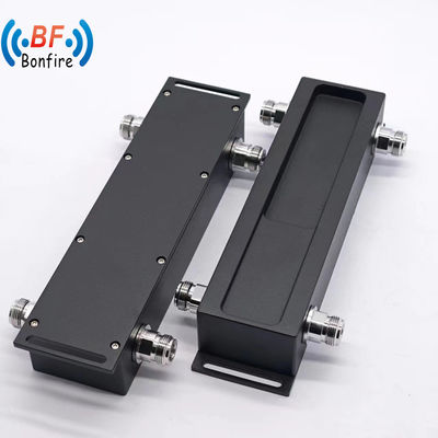 Combinatore ibrido RF rosso personalizzato 2 in 2out 698-4000MHz Low Vswr 2 dB Bridge Hybrid Coupler