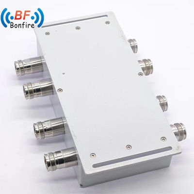 617-3800MHz Combinatore di accoppiamento ibrido RF DIN femminile all'aperto da accoppiatore ibrido RF 3dB
