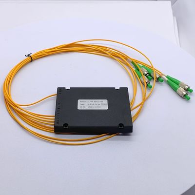 1*4 PLC splitter a modalità singola 0.500kg con confezione Dimensione 25.00cm * 20.00cm * 10.00cm