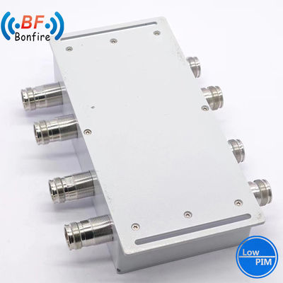 UHF 3dB 2 in 2 out RF Hybrid Combiner Hybrid Coupler 617-3800MHz N Tipo femminile per Ibs Bts