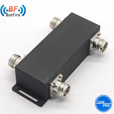 4.3-10-F/DIN-F/N-F Interfaccia UHF 698-3800MHz Combinatore ibrido RF a due vie/accoppiatore ibrido